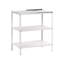 3 Piece Outdoor Kitchen Set with Sink VILAMA Metal White