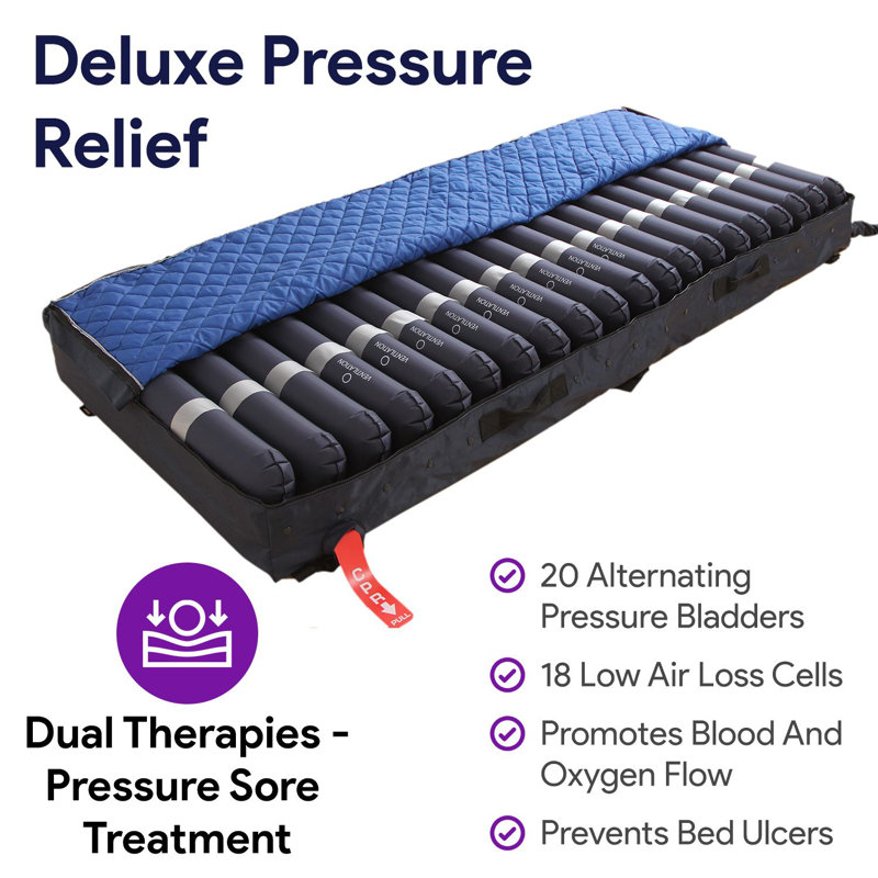 Matelas gonflable 8 "avec pompe électrique externe