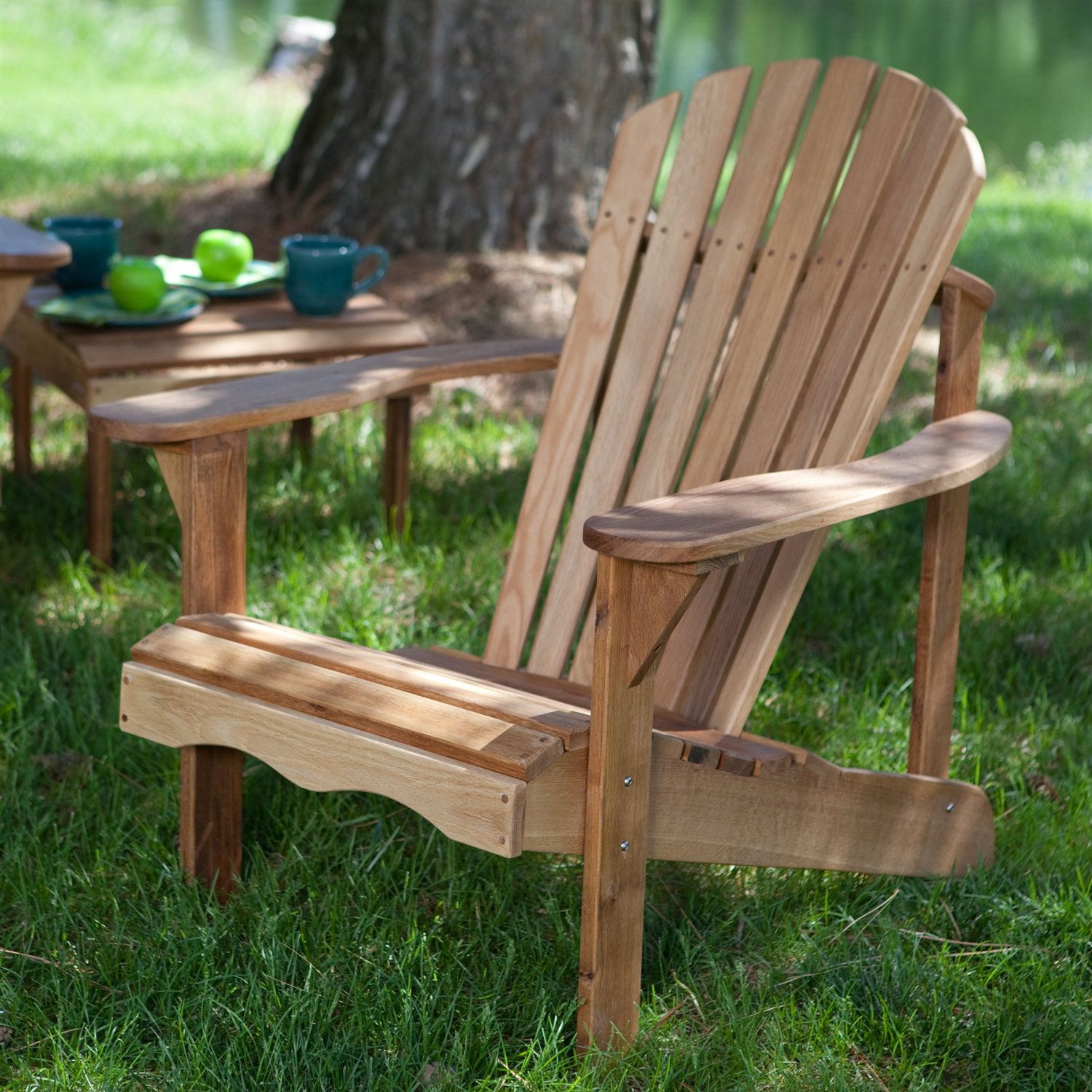 Oak 2024 adirondack chairs