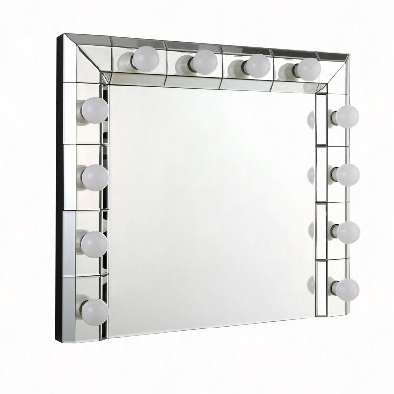 Mirrored Accent Mirror (Assembled)