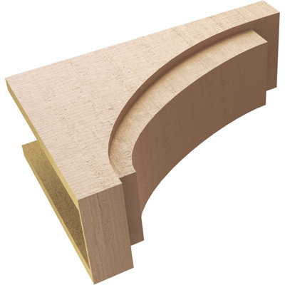 Corbeau TimberThane classique à grain de bois de l 11 po x P 33 po x H 22 po
