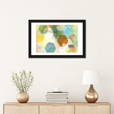 Rounded Hexagon I by PI Studio - Gallery-Wrapped Canvas Giclée