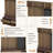 Multi-Purpose Hallway Hall Tree With Removable Linen Cushioned Entryway Bench-1334405633