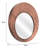 Nokomis Rand Mirror Bronze