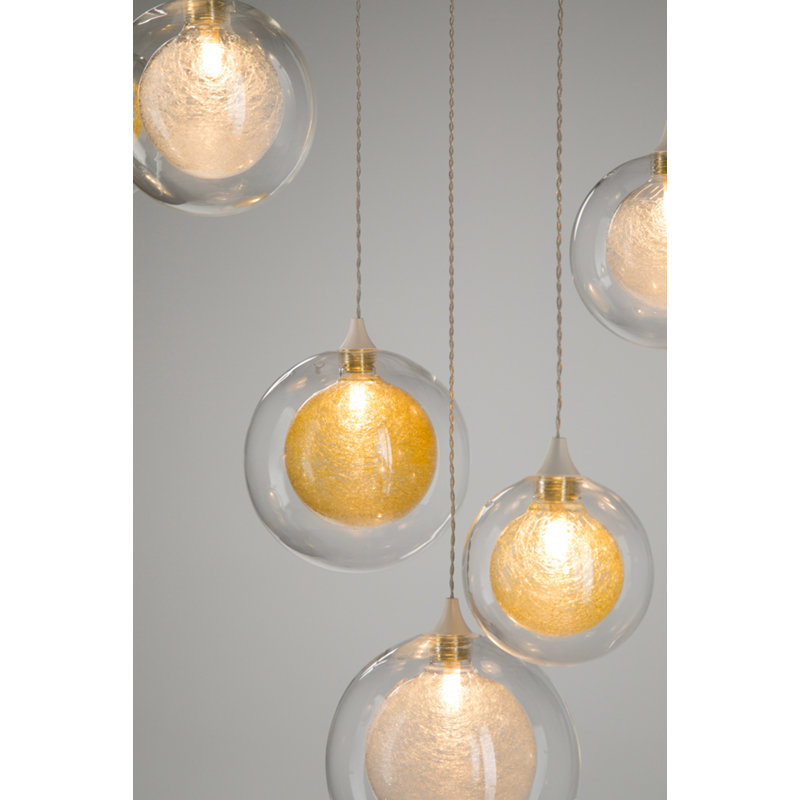 13 - Light Pendant, Gold