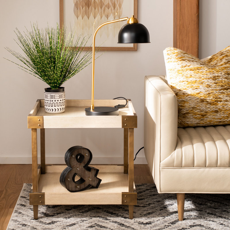 Norris Metal Arched Lamp