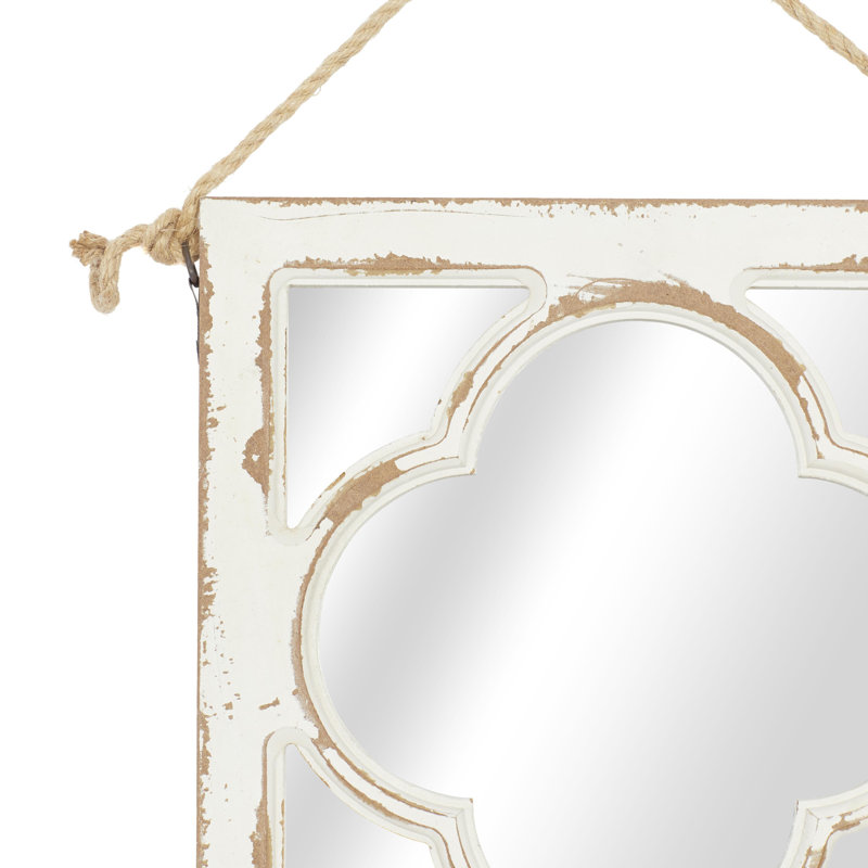 Ensemble de miroirs 4 pièces Alanna, Blanc
