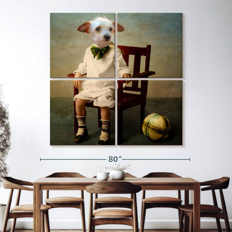 Brampt Henri, 74" H x 74" W