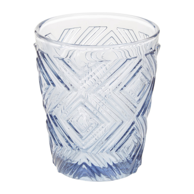 Lim 240ml Drinking Glass Set, Blue