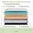 Alwyn Home  10”  Queen  Cool Basic Memory Foam Mattress (New), Fiberglass-Free, Medium-Touch, Cool Airflow Memory Foam, Safe And Comfortable, Mattress In A Box-2114465886-2134092563