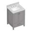 Meuble-lavabo autoportant de 24 po avec comptoir en marbre-840267273-840267275