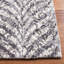 Tapis gris / ivoire en laine et en viscose touffeté à la main Restoration-1296810536