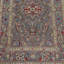 Tapis de zone en laine oushak 9 pi 1 po x 12 pi 5 po one-of-kind-noué la main Piffard