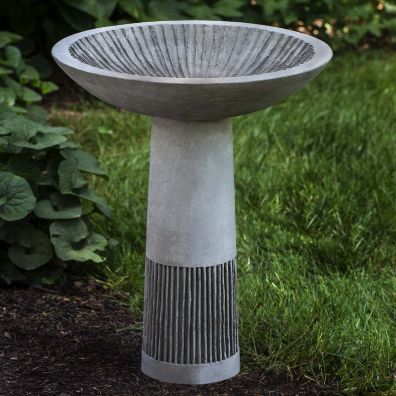 Bain d’oiseaux Equinox, Travertin