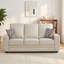Ensemble de fauteuil d'appoint, causeuse et canapé 3 places avec coussins Modern Tech-124342487