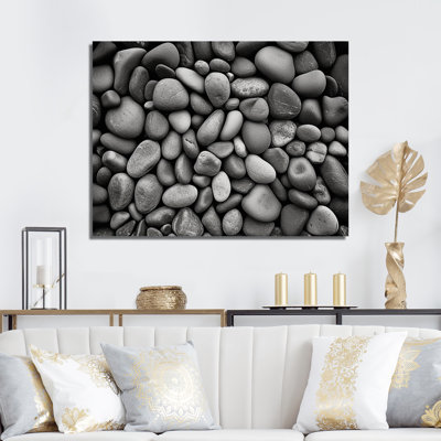 " Gray Stones Scenery Minimalism I "