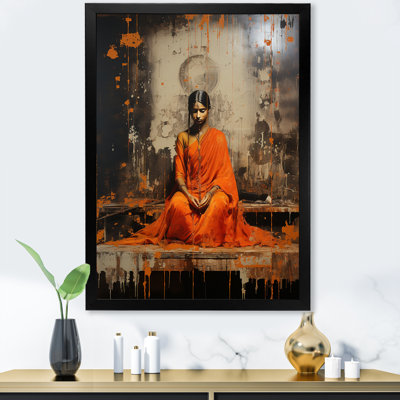 «Hindu Rigvedas Resplendent Rust», reproduction sur toile