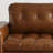 Mid-Century Straight Retro Sofa