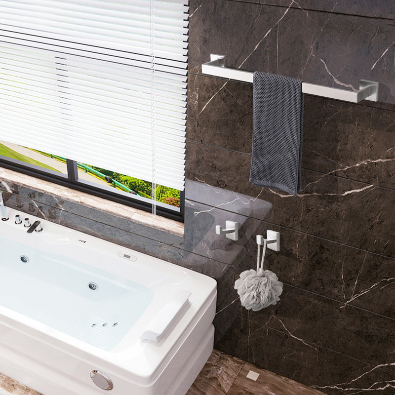 9 - Piece Bathroom Hardware Set, Brushed Nickel