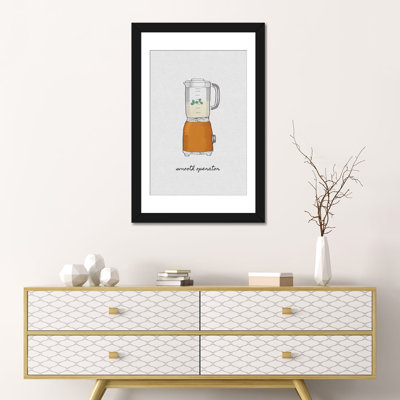 « Smooth operator » par Orara studio, reproduction d’art graphique sur toile tendue