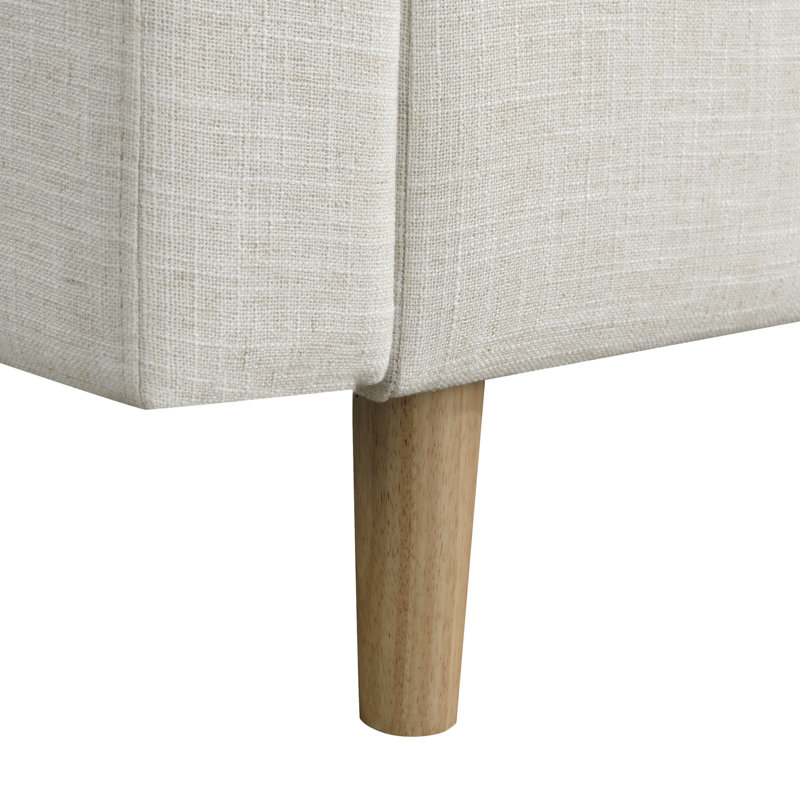 Jica Chair, Cream Polyester
