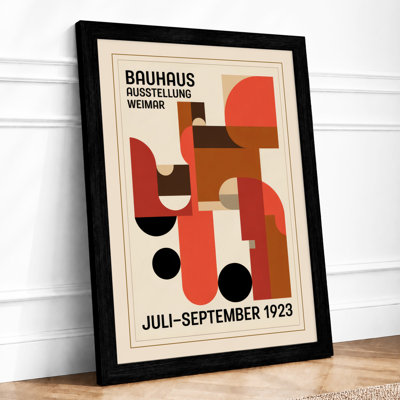 Bauhaus Forms Geometric - Framed Print