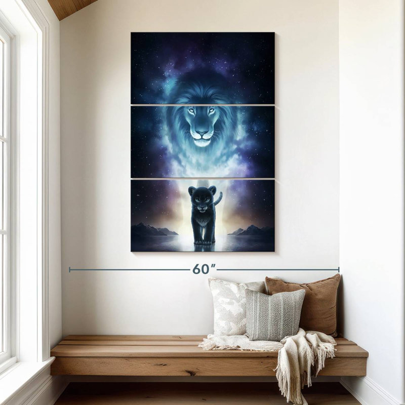 Brampt A King's Path, 50" H x 32" W