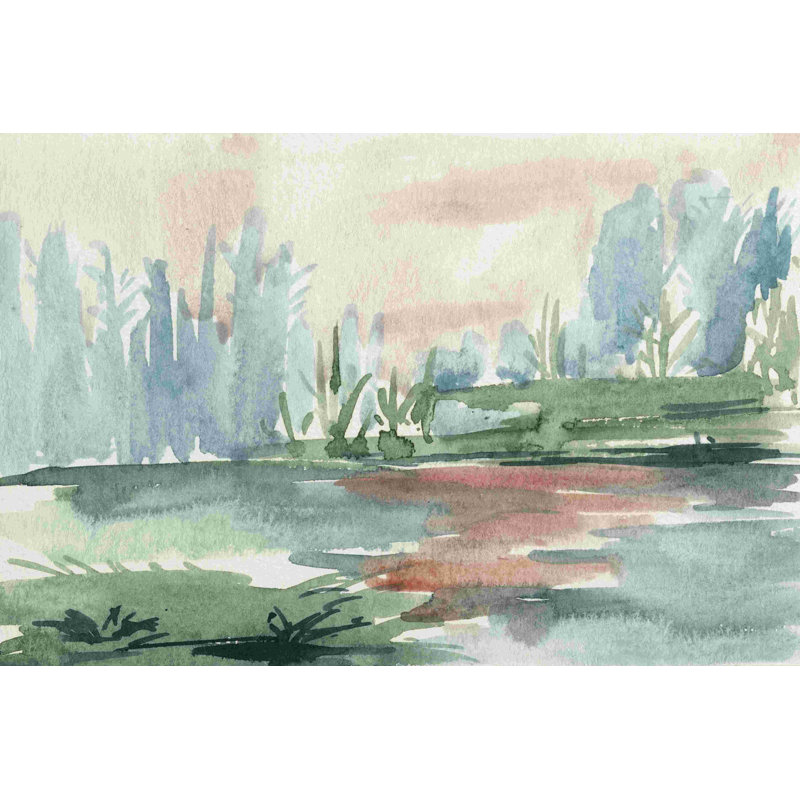 Watercolor Views VI, H 20 po x l 30 po