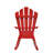 Reclining Wooden Outdoor Rocking Adirondack Chair-78973563