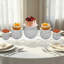 Ensemble de 5 présentoirs en acrylique pour desserts, supports décoratifs pour tables de desserts lors de mariages, banquets et fêtes d'anniversaire.
