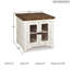 Table de bout avec rangement Etha