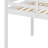 Twin Size Solid Rubber Wood Loft Bed – Ladder & Strengthened Slat Bed Platform-501250474