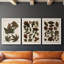 Feuilles d'automne IV - ensemble de 3 reproductions d'art sur toile-859521652-859521545