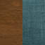 Chaise de salle à manger rembourrée Conifer Teal (lot de 2)-1524478011-1524478013