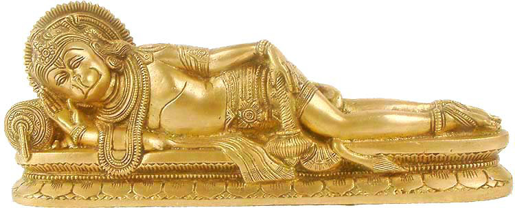 Hanuman inclinable depuis le Mahabharata