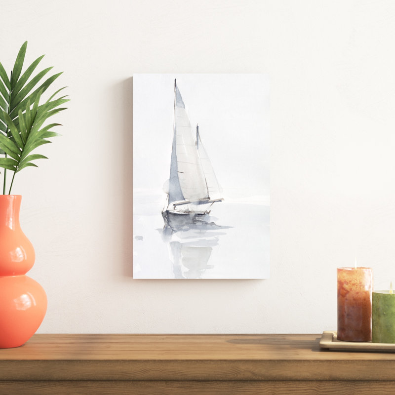Misty Harbor II, H 18 po x l 12 po x P 1,25 po