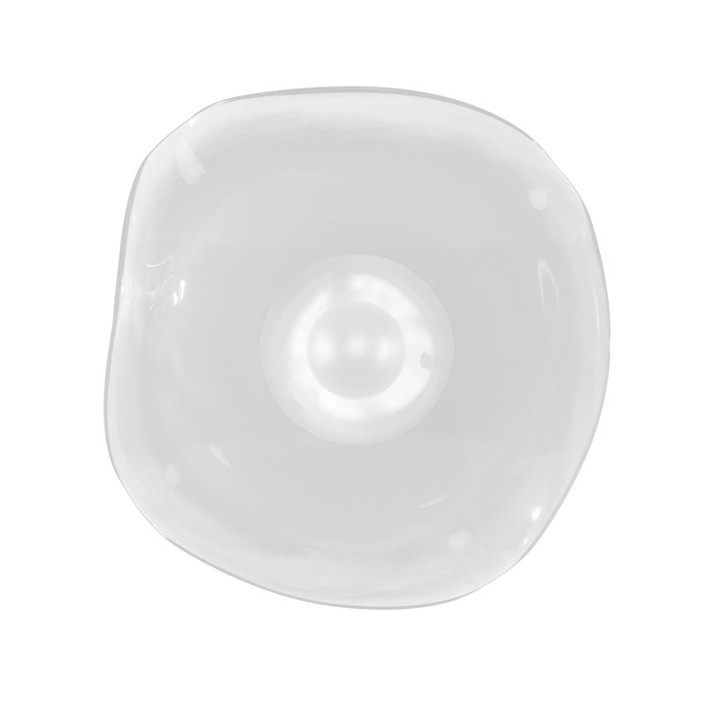 Applique murale H 16 po Embark, Clair, Laque blanche