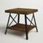 Table de bout en bois massif avec rangement Laguna-50283803