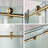 56"-60" W x 62" H Single Sliding Frameless Bathtub Door with 3/8"(10mm) Clear Tempered Glass-55180947