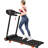Treadmills For Home, 2.5hp Quiet Folding Treadmill With Heart Rate Sensor