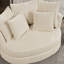 Fauteuil de lecture moderne avec housse de 55,1 po avec 5 coussins-404183360