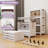 195Qt Storage Bins With Lids-Stackable Plastic Storage Bins on Wheels, Closet Organizers and Storage,Collapsible Storage Cabinet with Doors for Home Office Garage Under Stairs,3 Tier White-1191571950