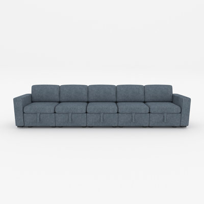 Corduroy Sectional Sofa With Storage Seat