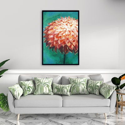 " Abstract Dahlia Flower "