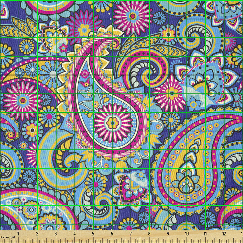 Dehja Teardrop in Bohemian Multi-Purpose Fabric