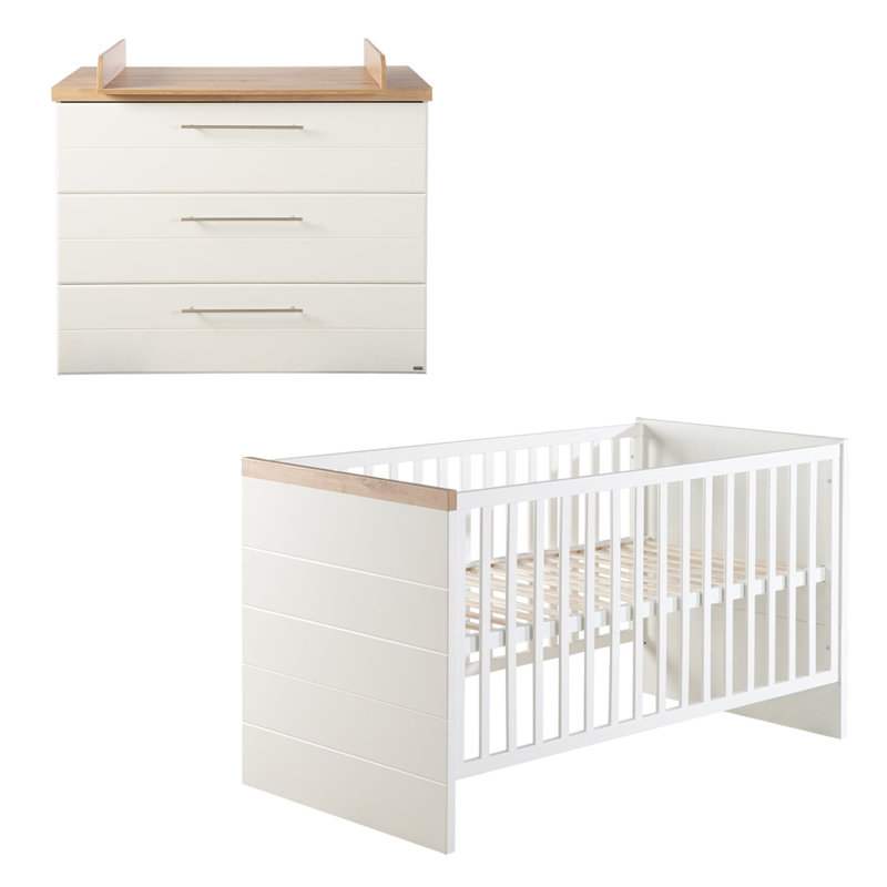 Nele Convertible 2 -Piece Nursery Furniture Set