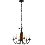 Tuscan Vineyard 6 - Light Chandelier
