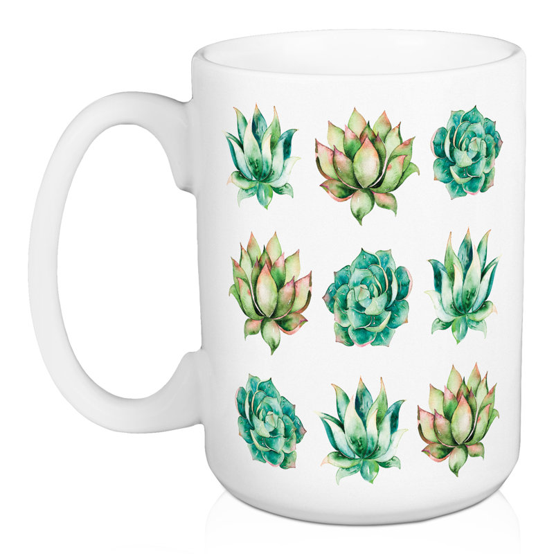 Grande tasse à café plantes grasses Escalante