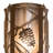 8" Wide Whispering Pines Right Wall Sconce