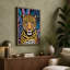Bold Leopard Pop Art - Wrapped Canvas-145446835-145446838